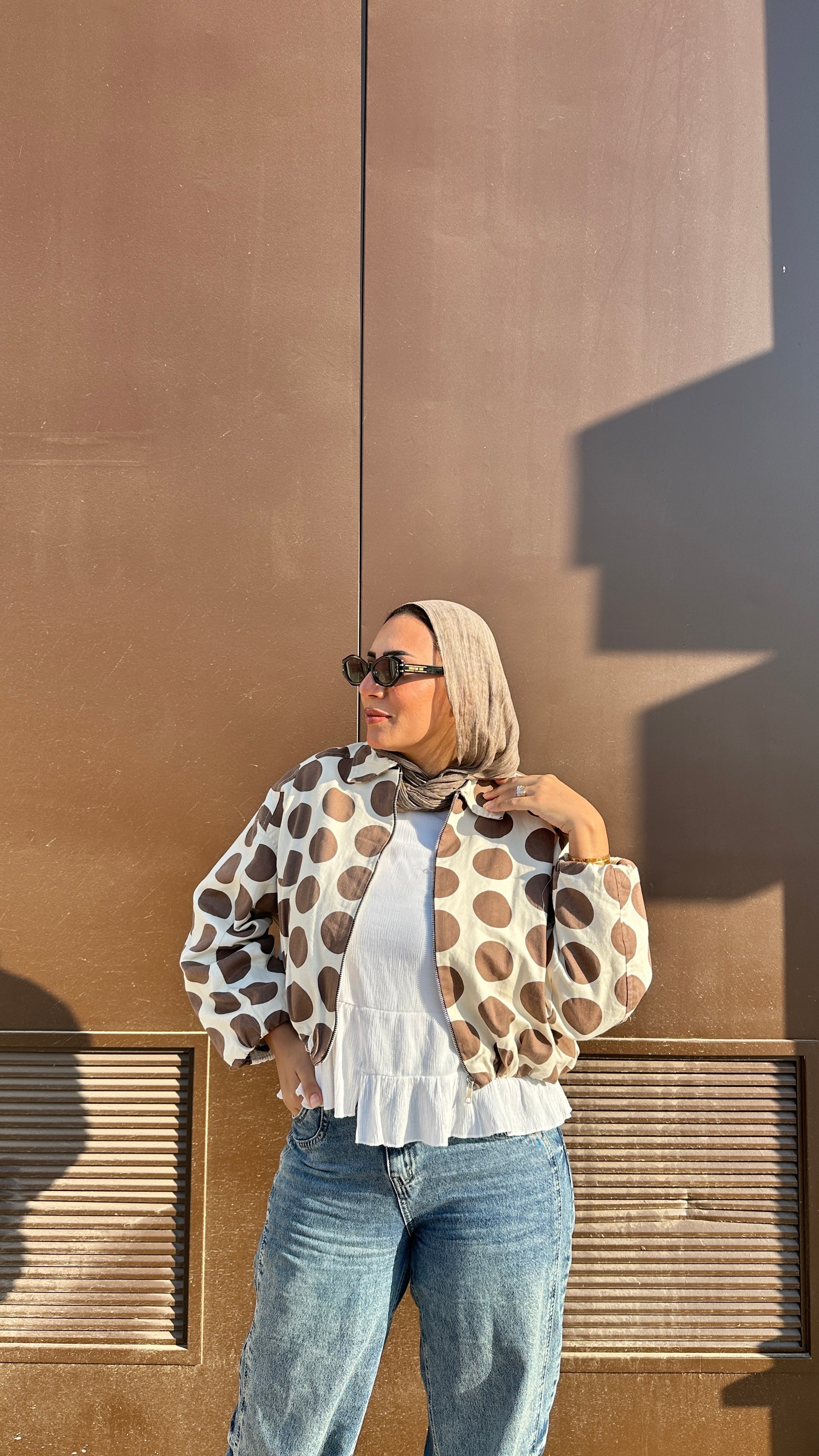 Polka dots jacket