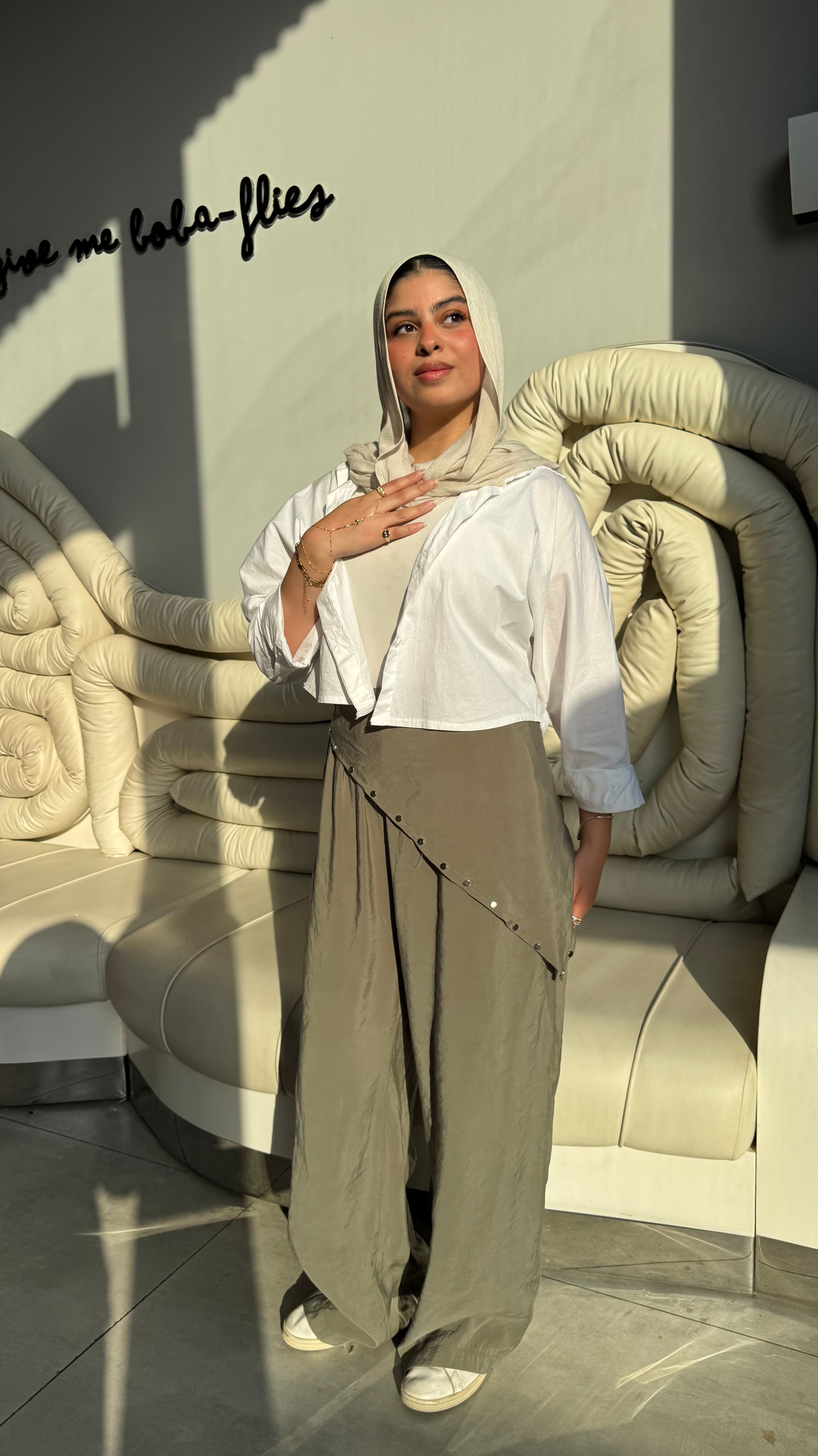 Scarf Tie Pants
