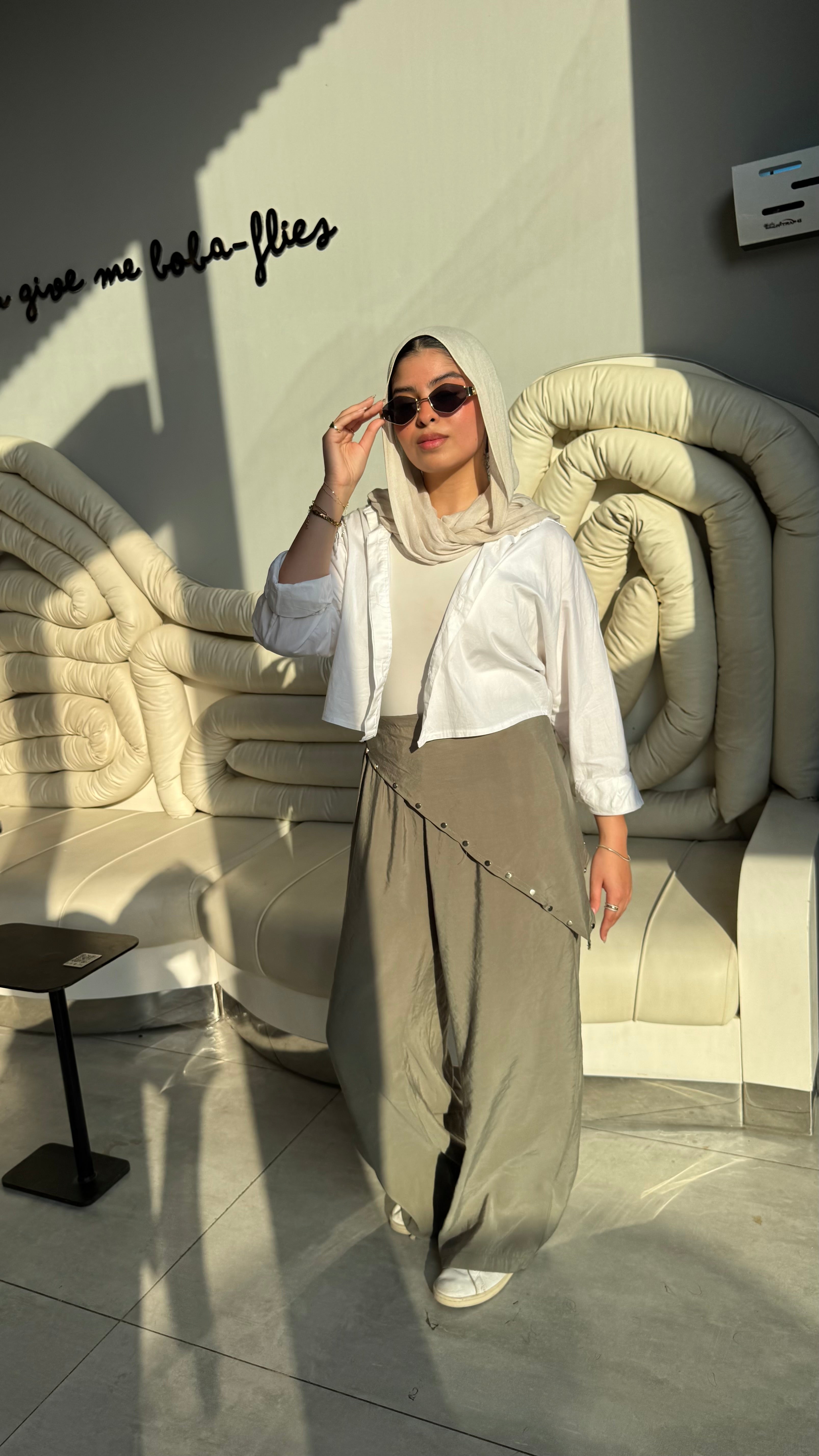 Scarf Tie Pants