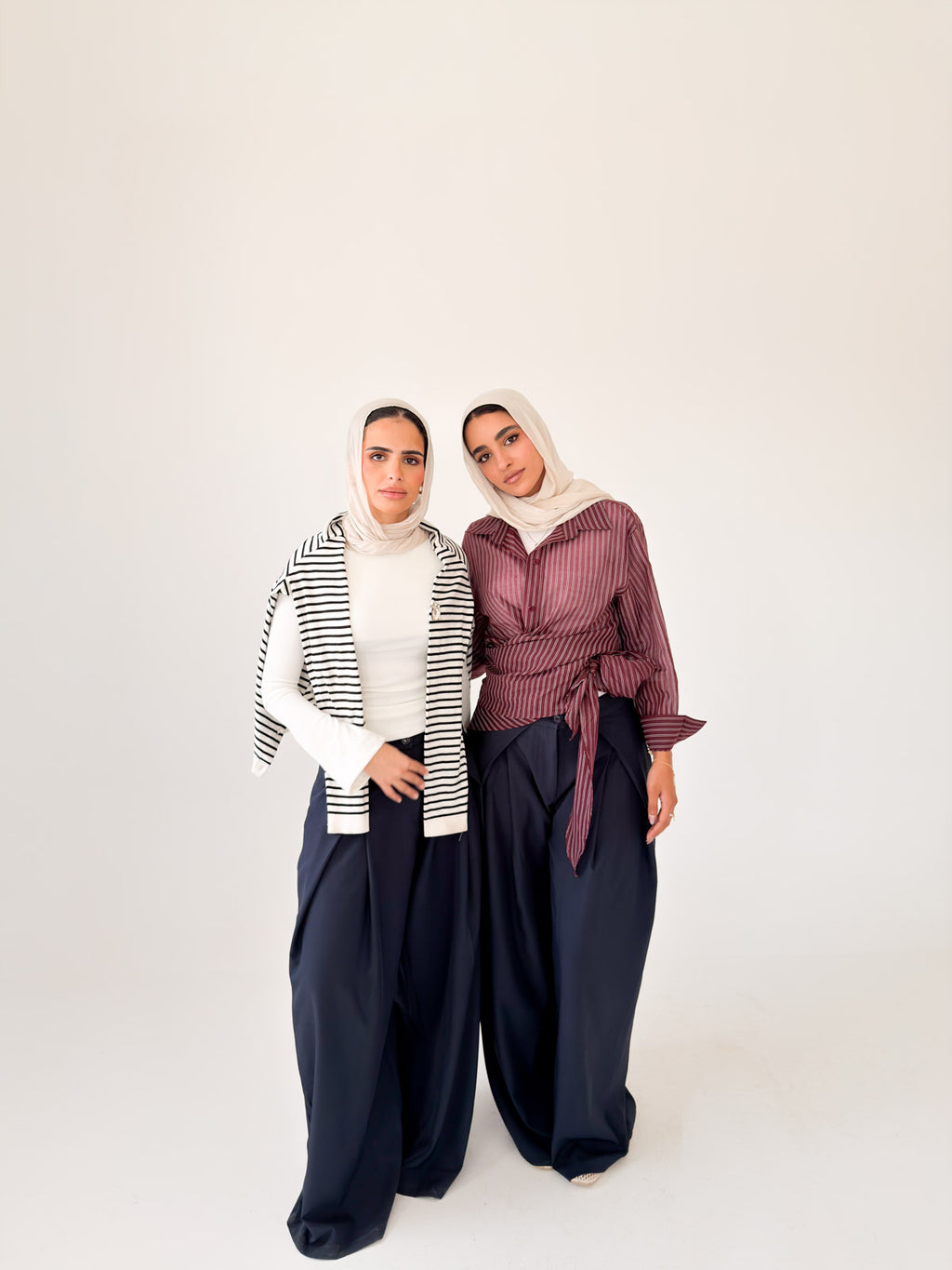 Pleated Pants