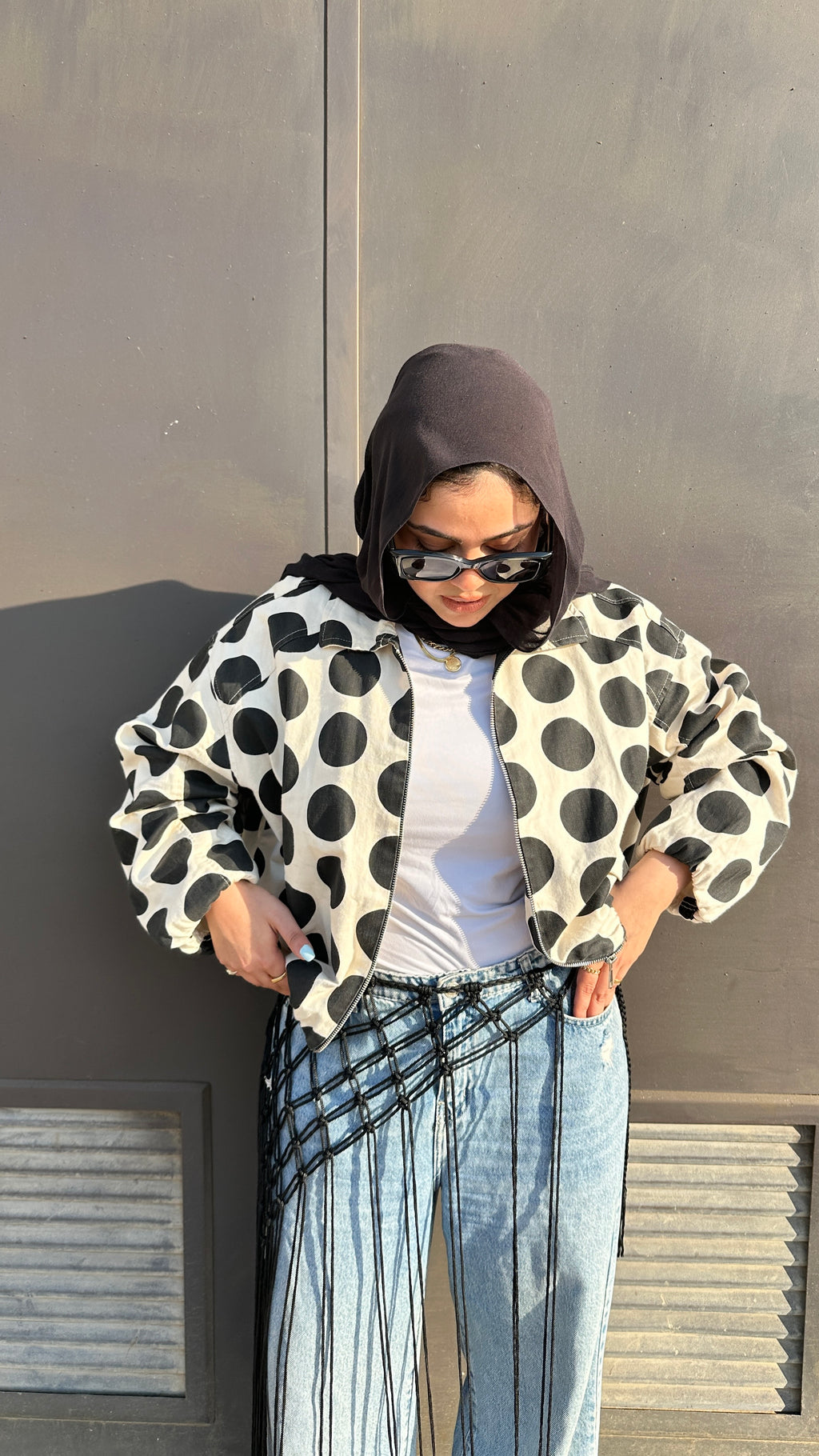 Polka dots jacket