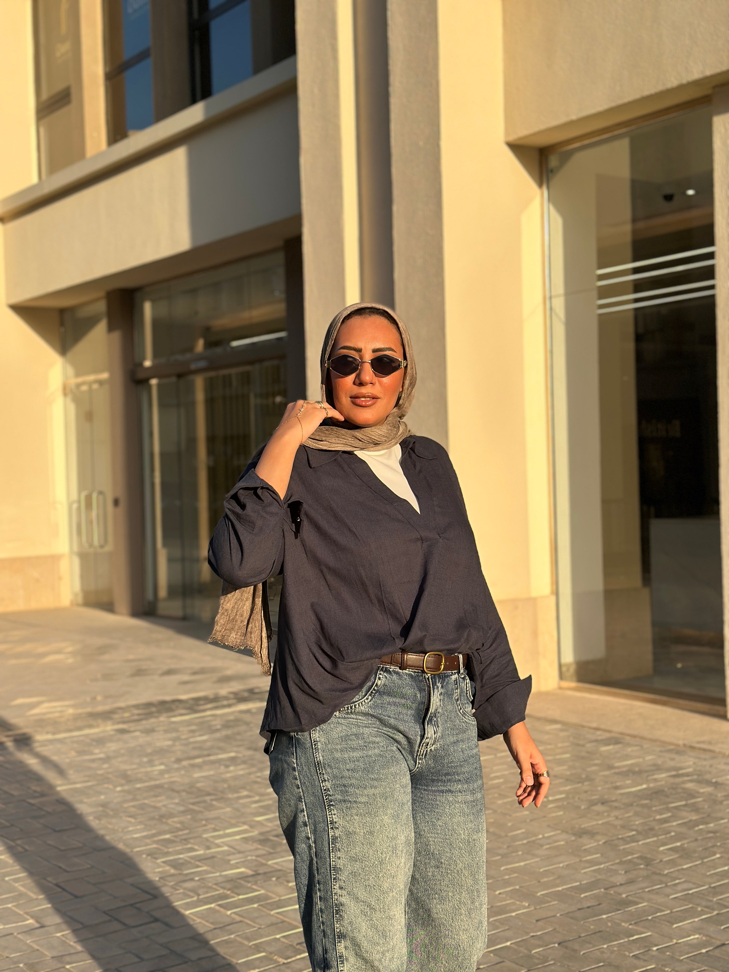 Pleated Blouse