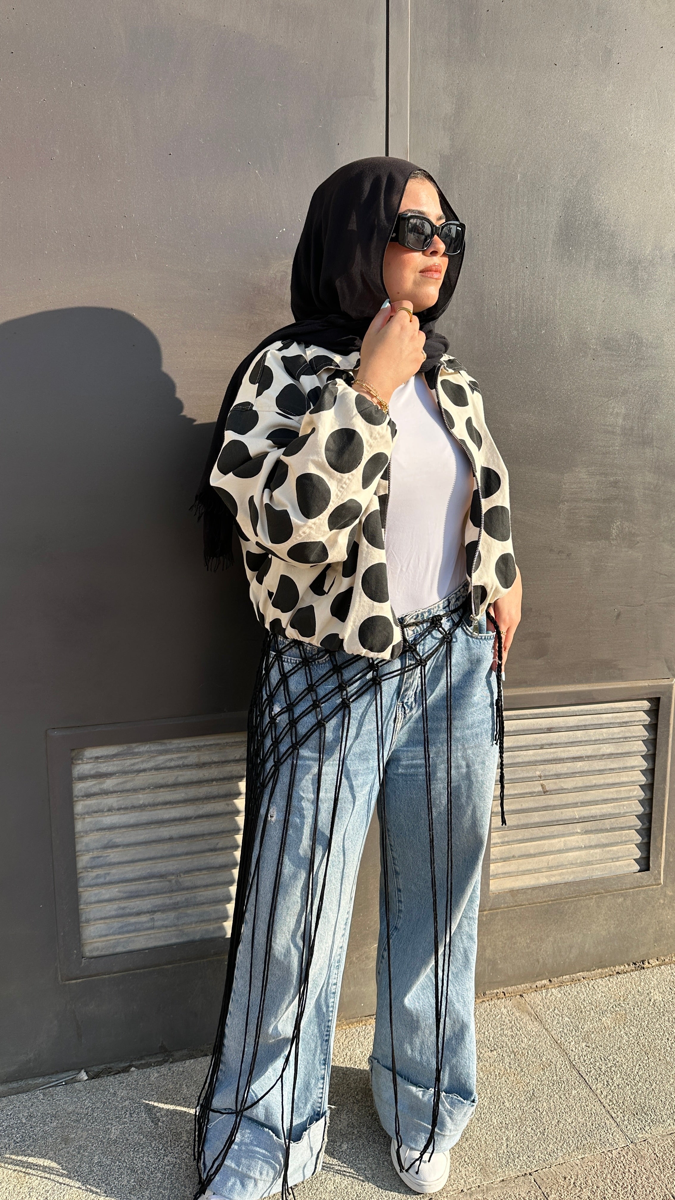 Polka dots jacket