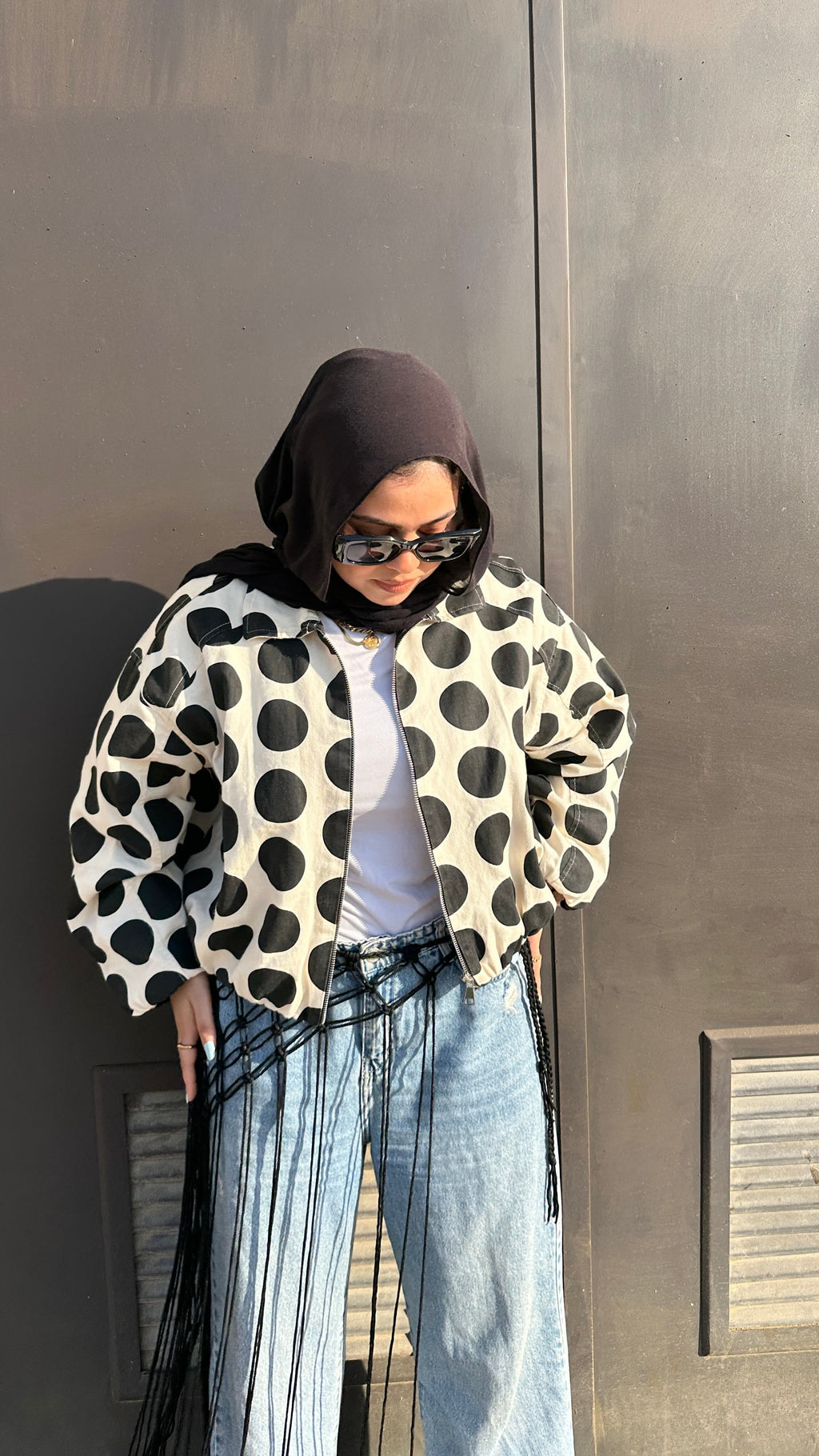 Polka dots jacket