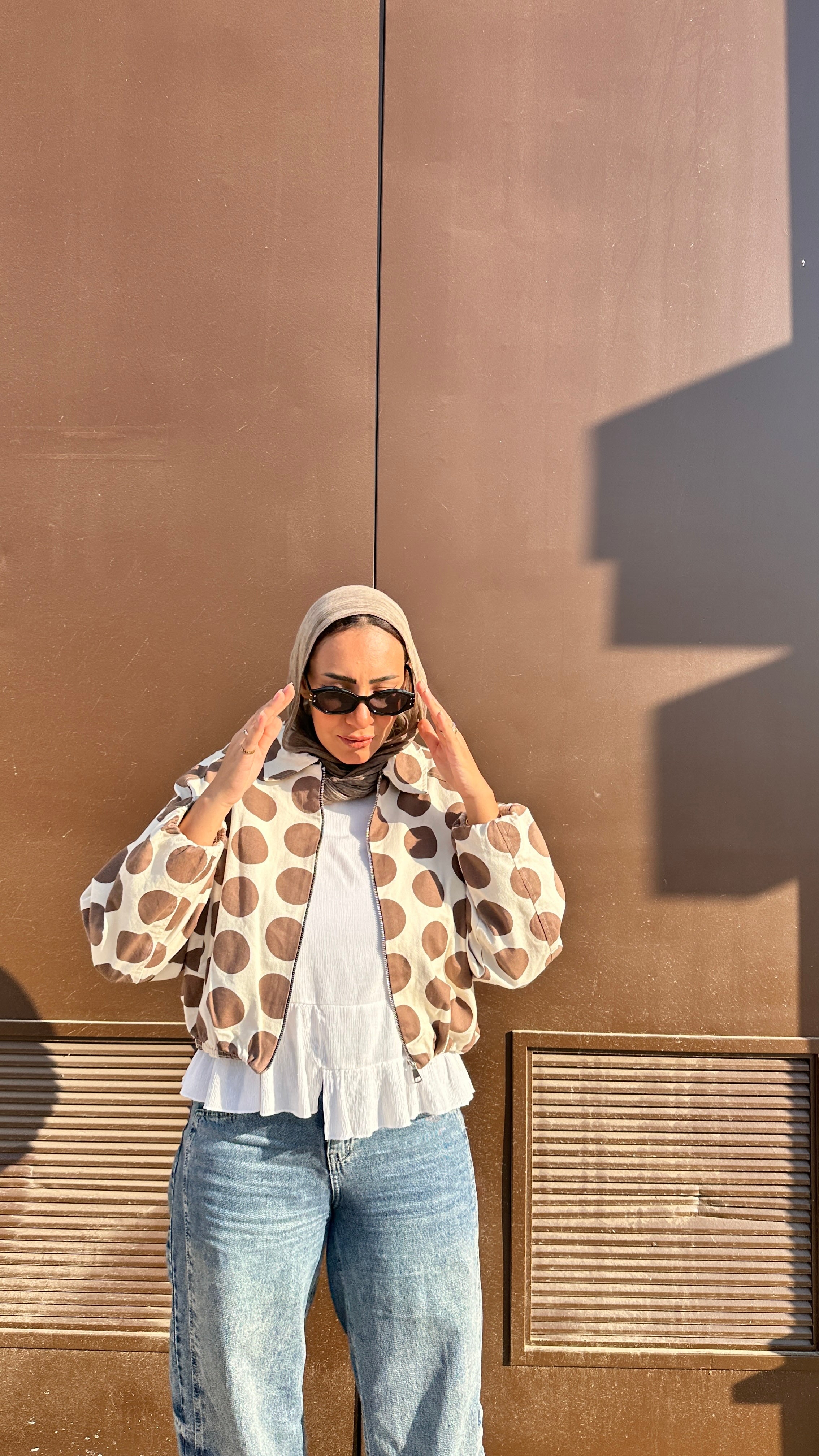 Polka dots jacket