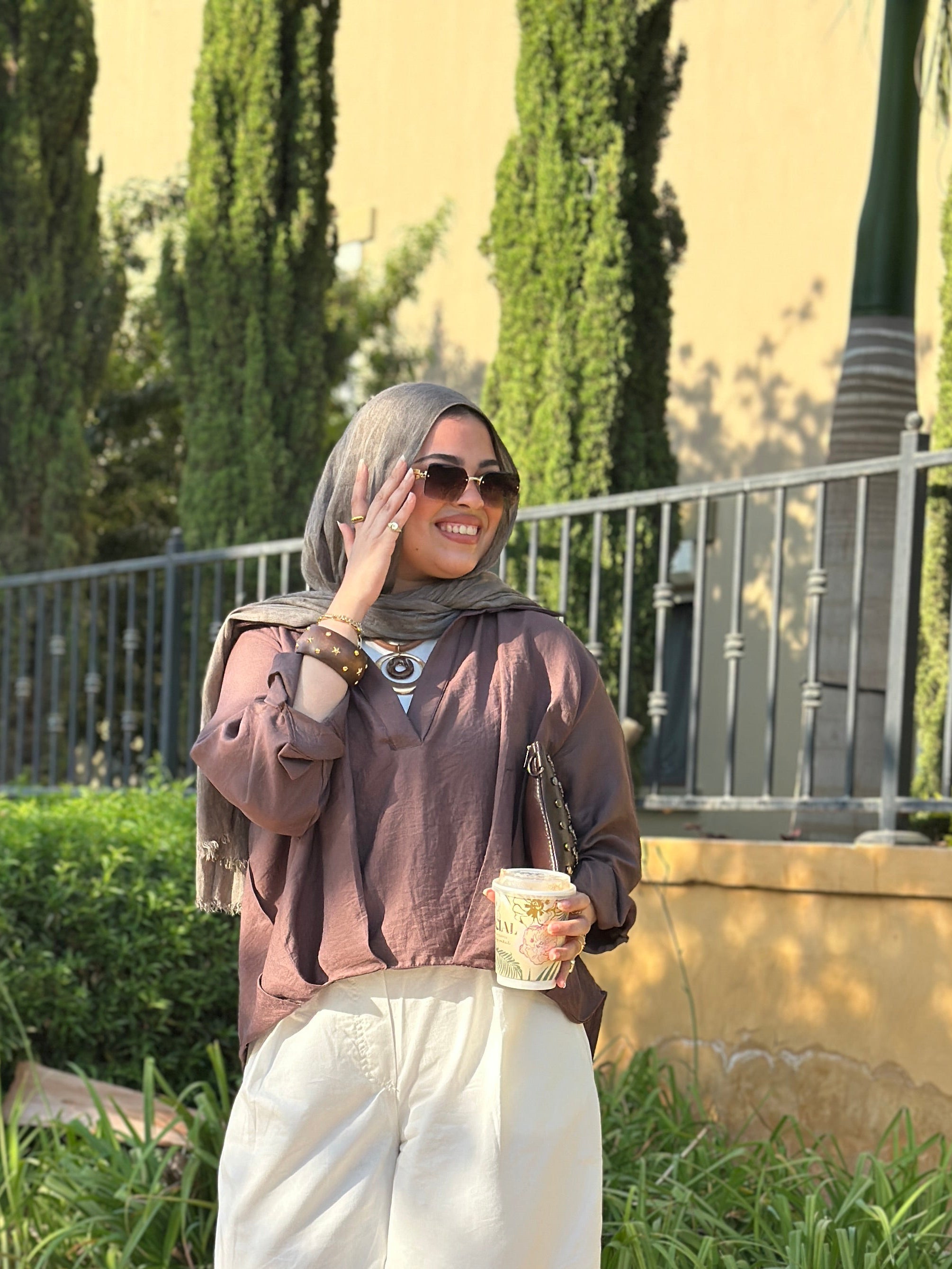 Pleated Blouse