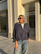 Pleated Blouse
