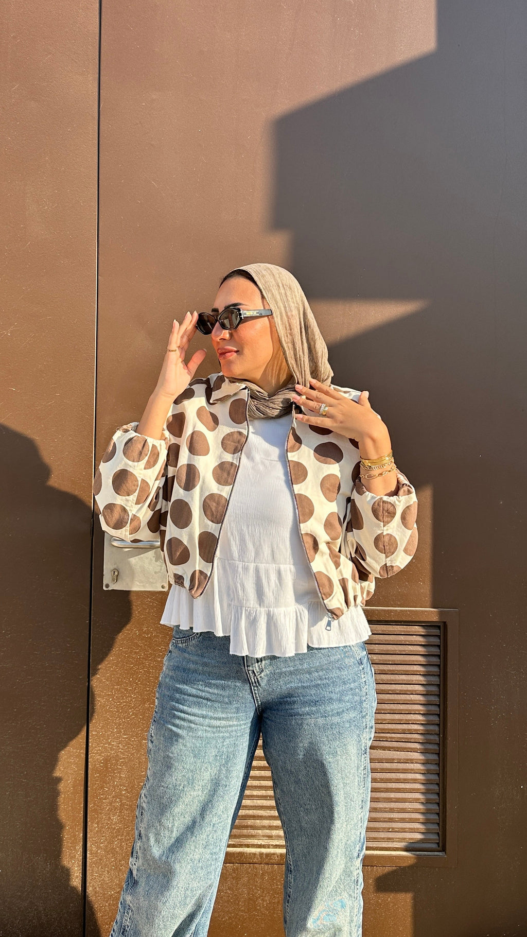 Polka dots jacket