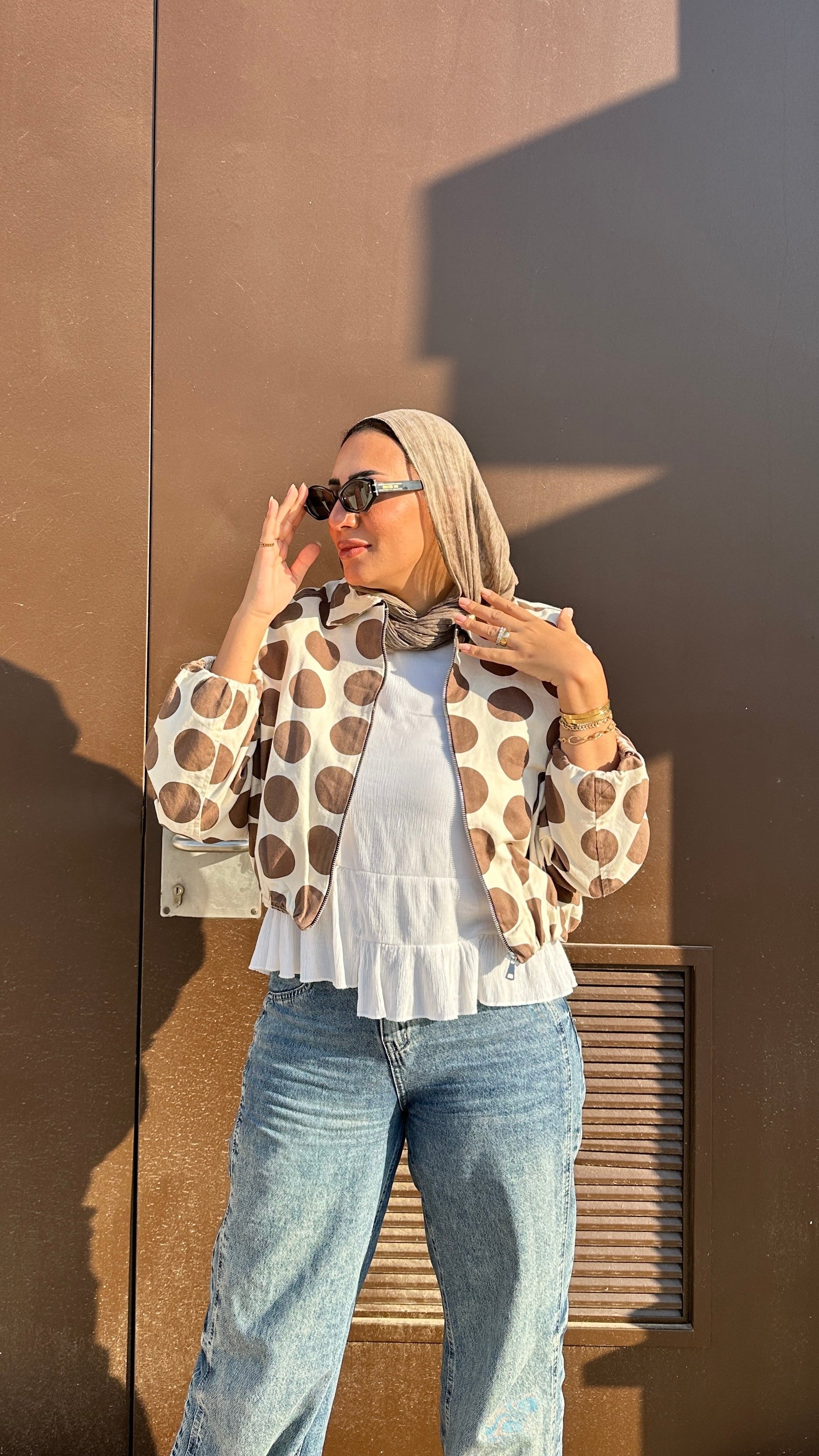 Polka dots jacket