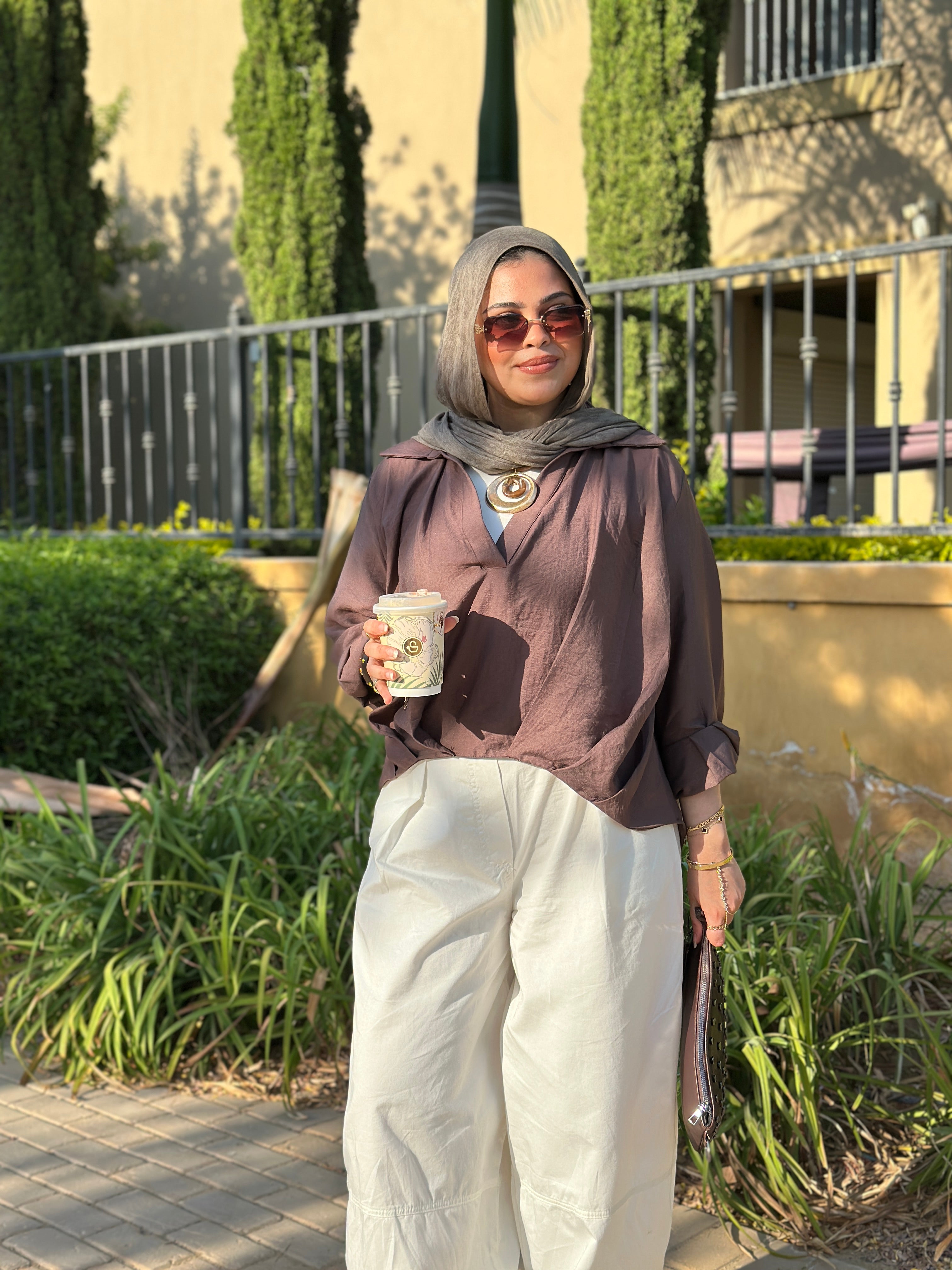 Pleated Blouse