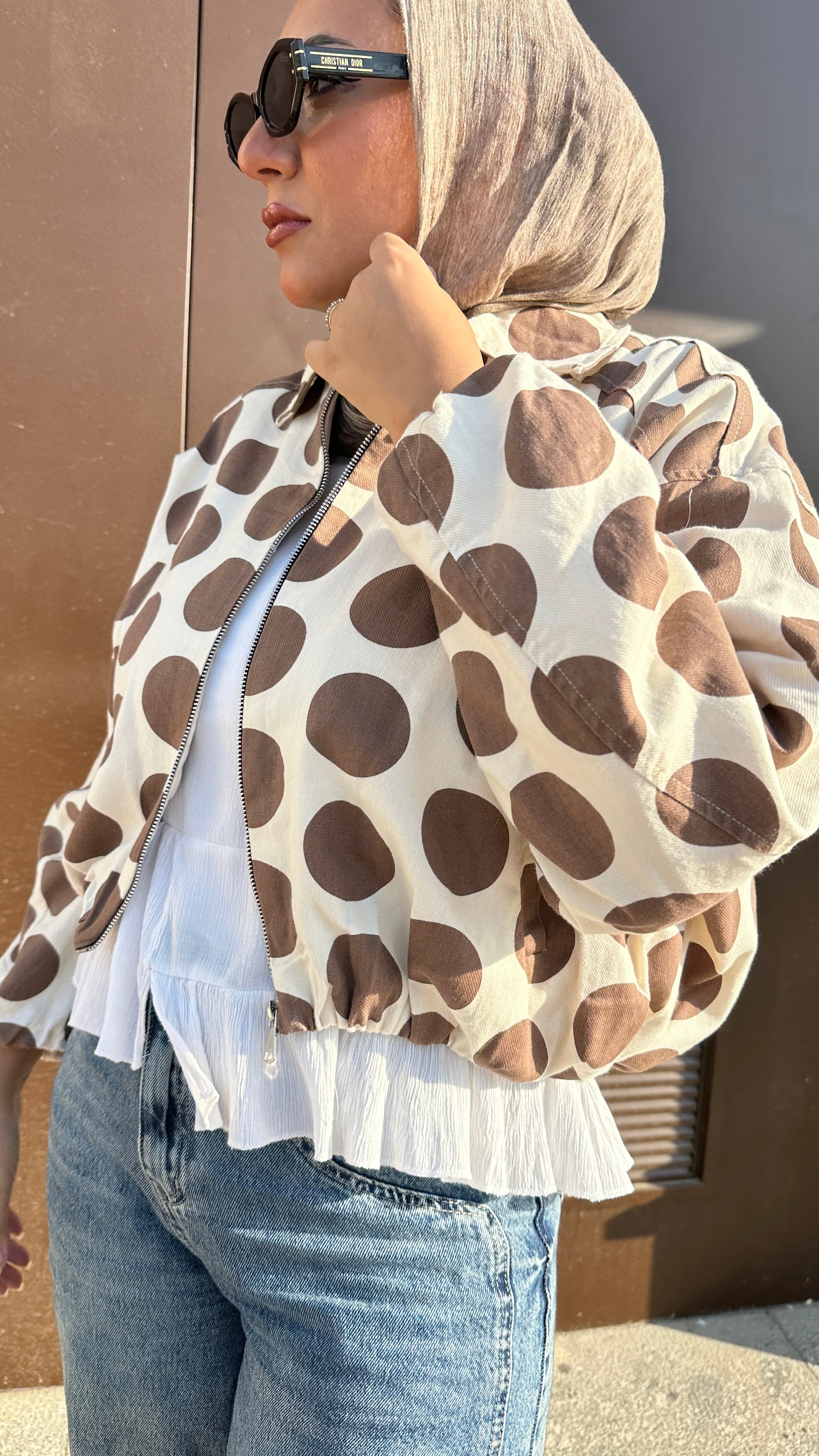 Polka dots jacket
