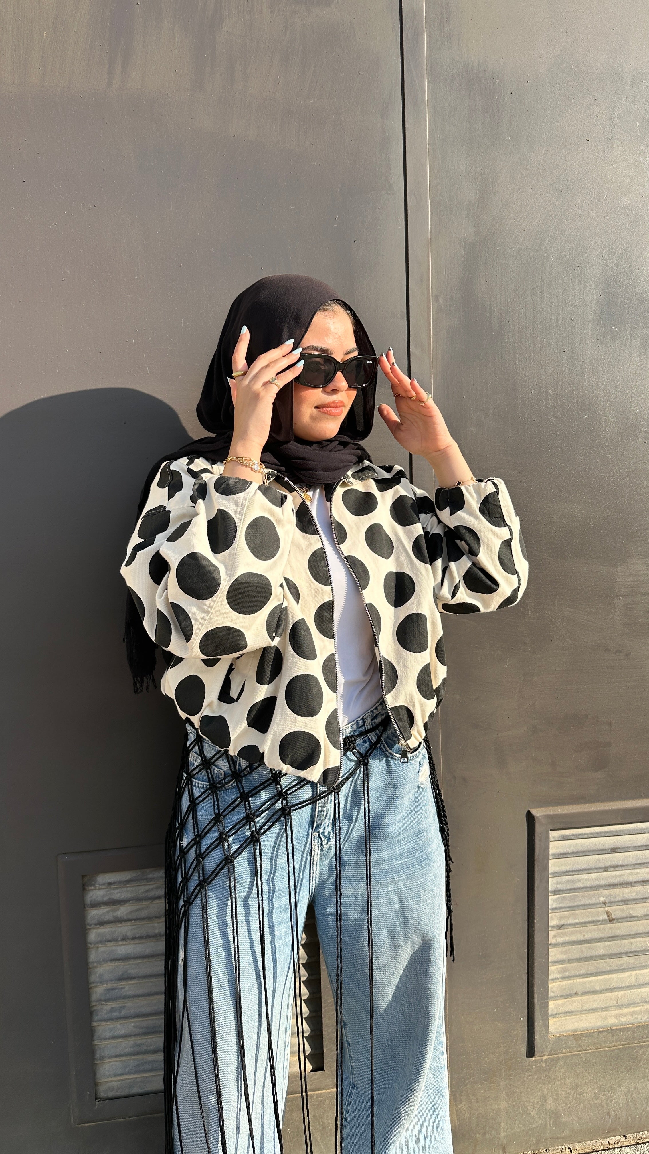 Polka dots jacket