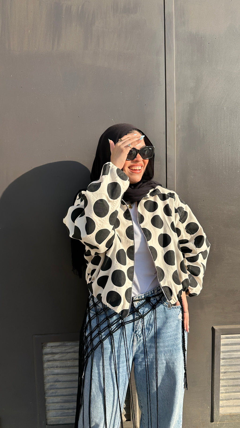 Polka dots jacket