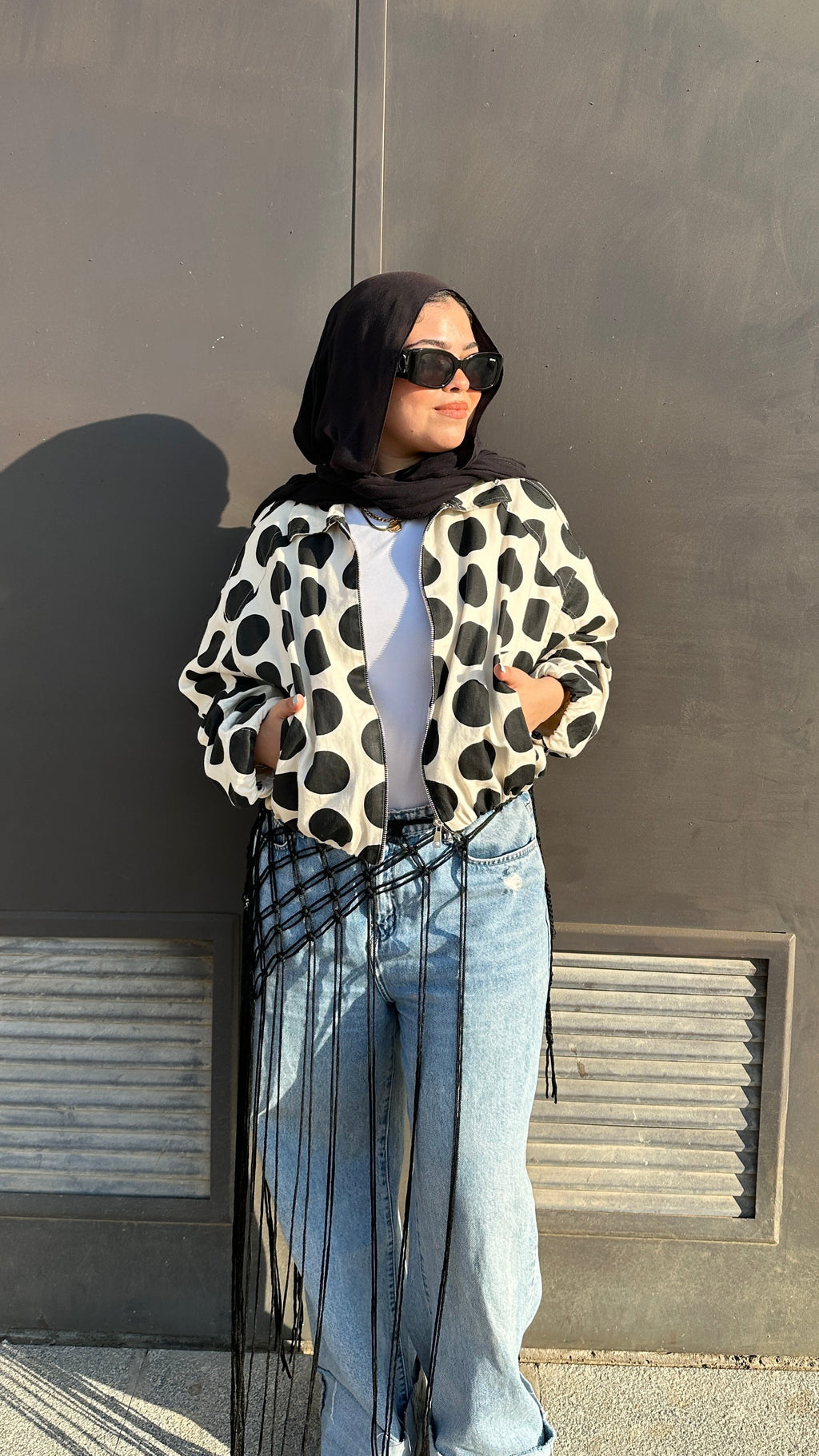 Polka dots jacket