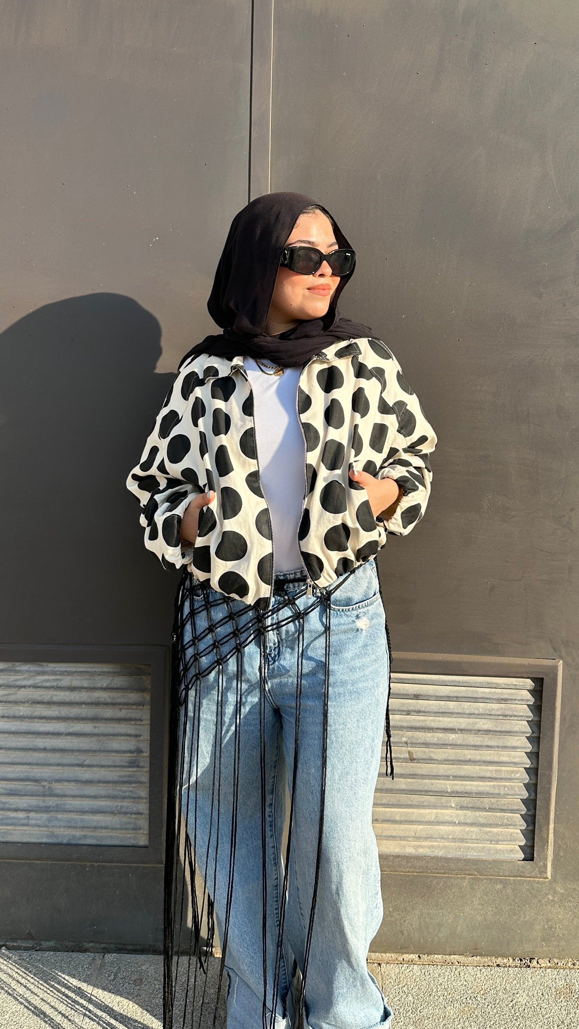 Polka dots jacket
