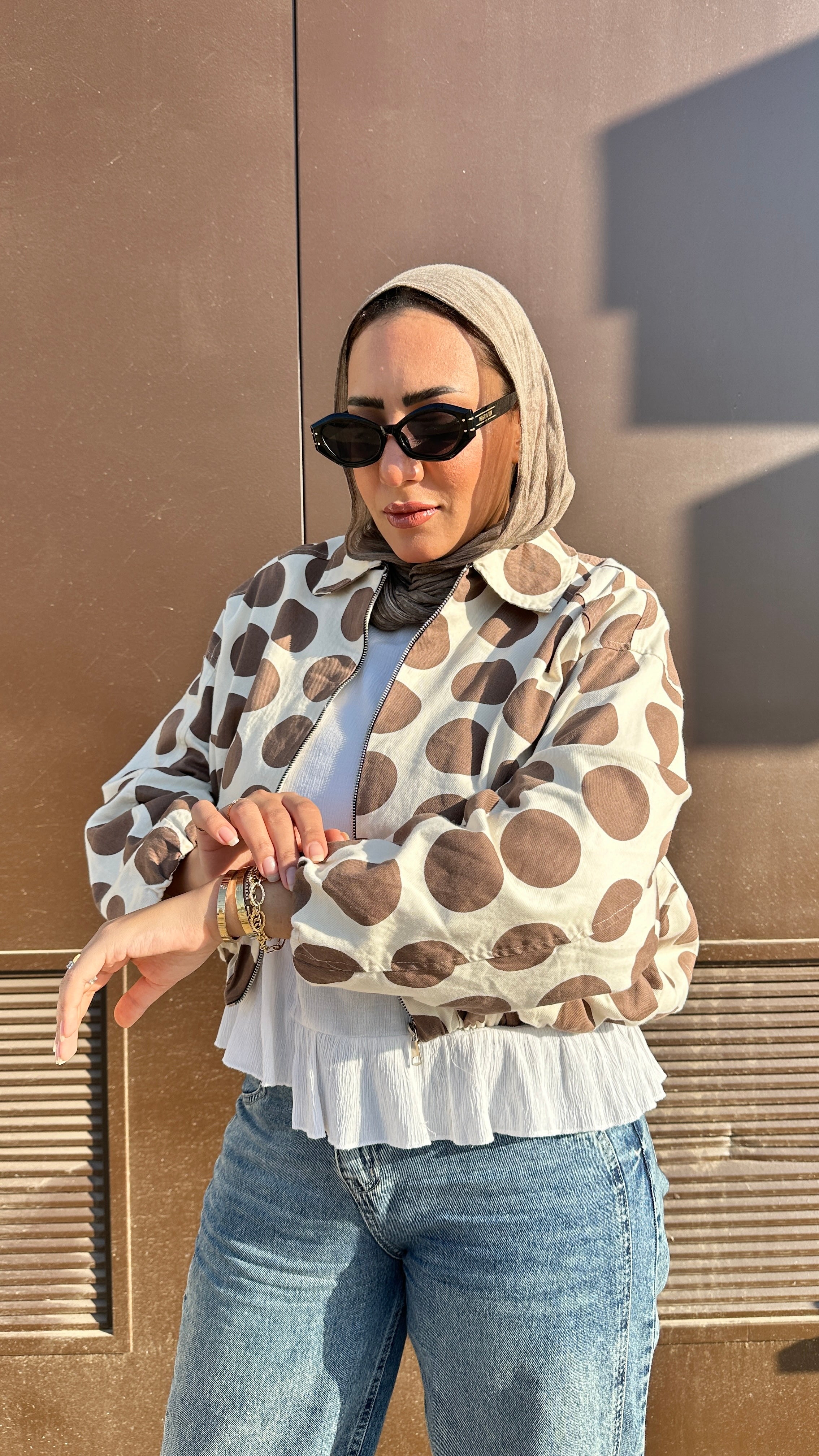 Polka dots jacket