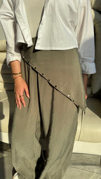 Scarf Tie Pants
