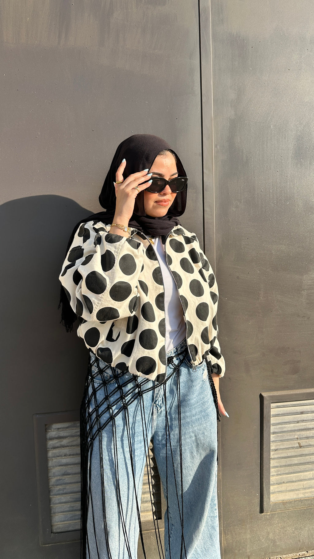 Polka dots jacket