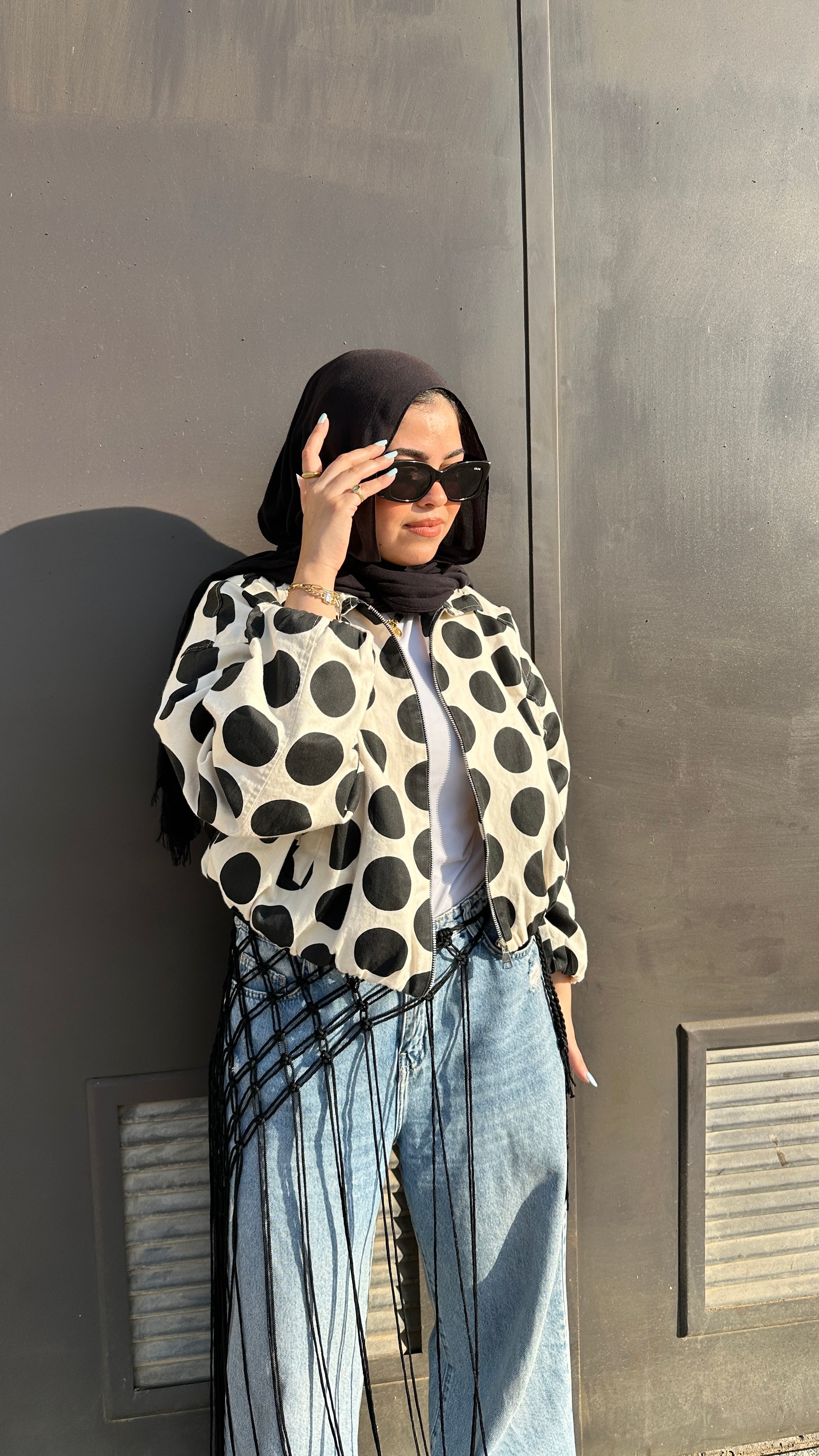 Polka dots jacket
