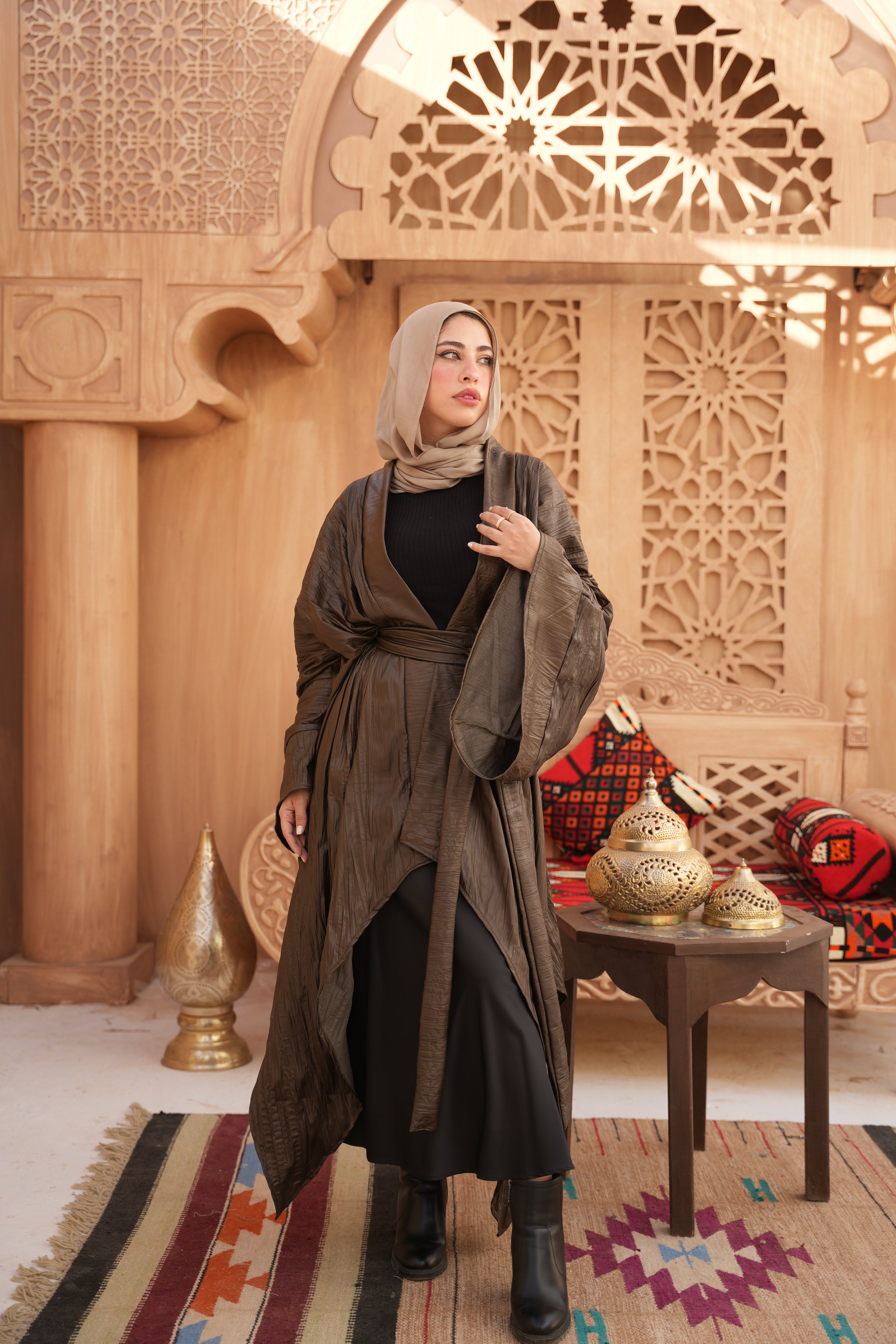 Sahara Crinkle Kaftan