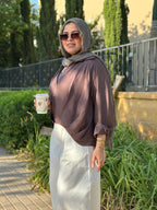 Pleated Blouse