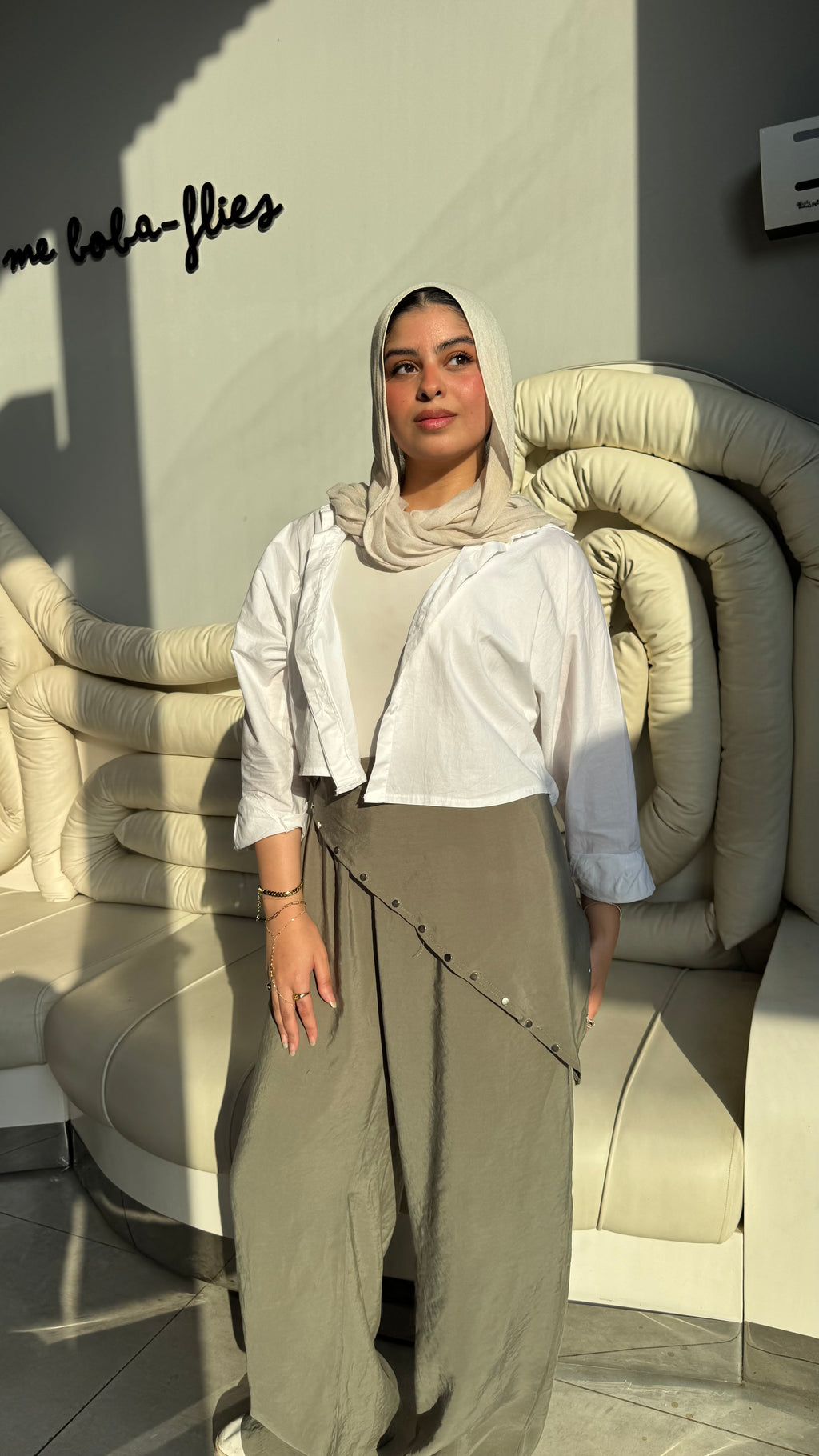 Scarf Tie Pants