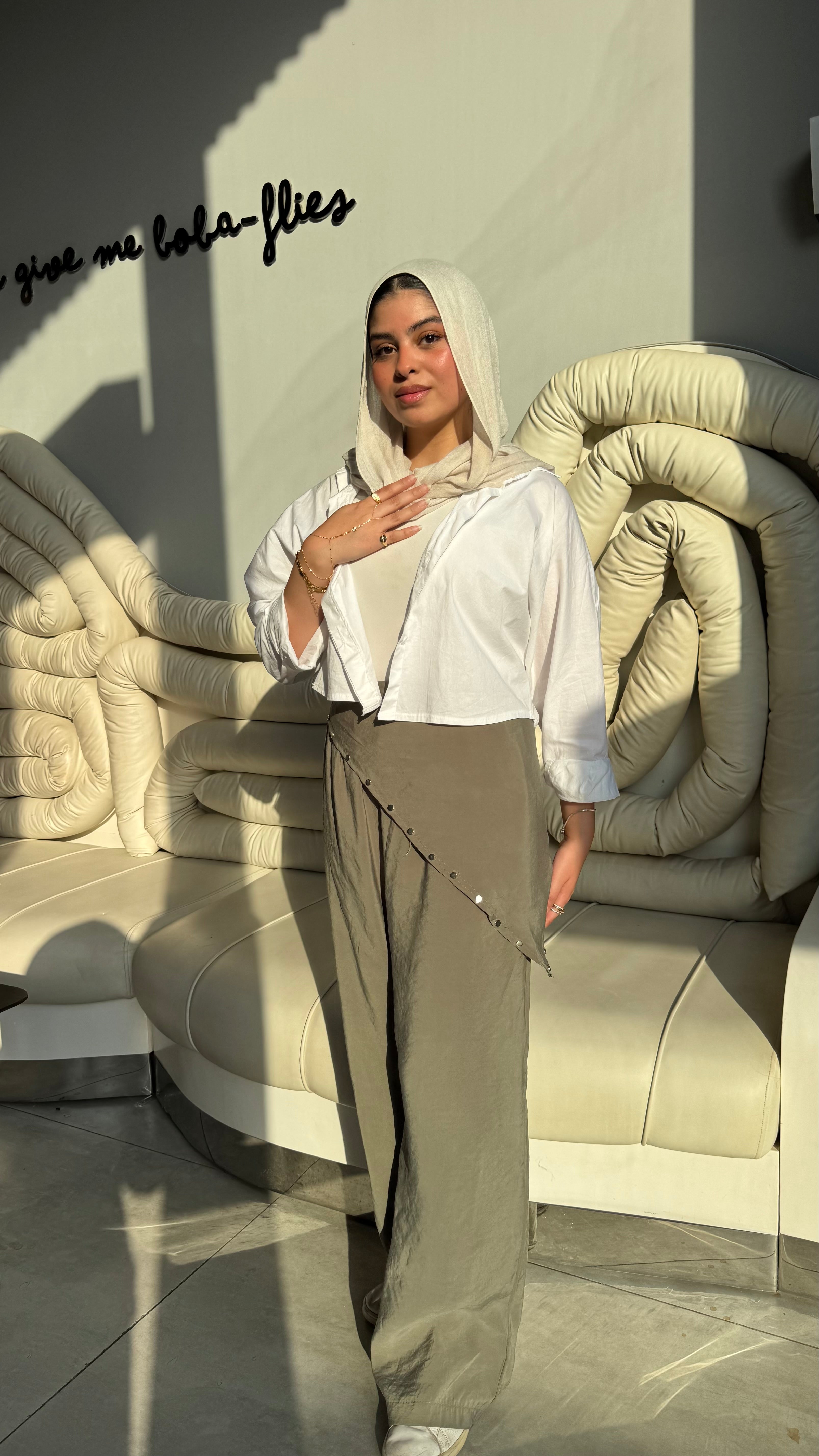 Scarf Tie Pants