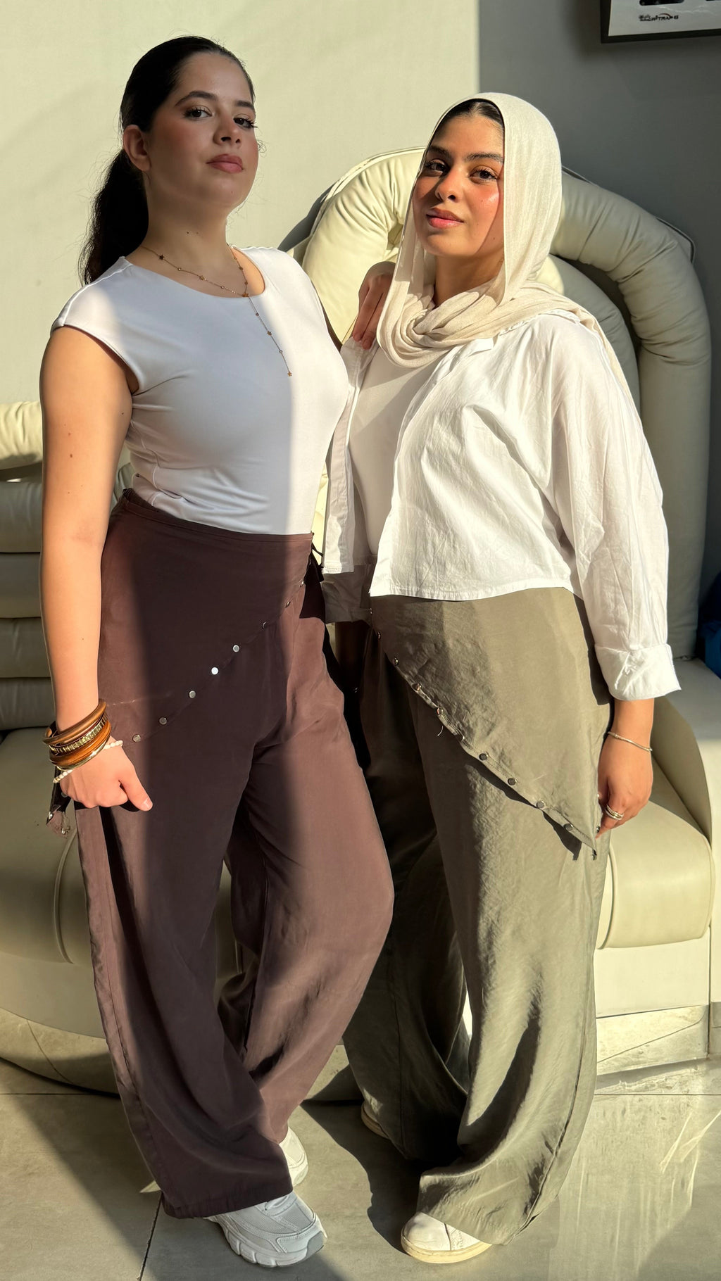 Scarf Tie Pants