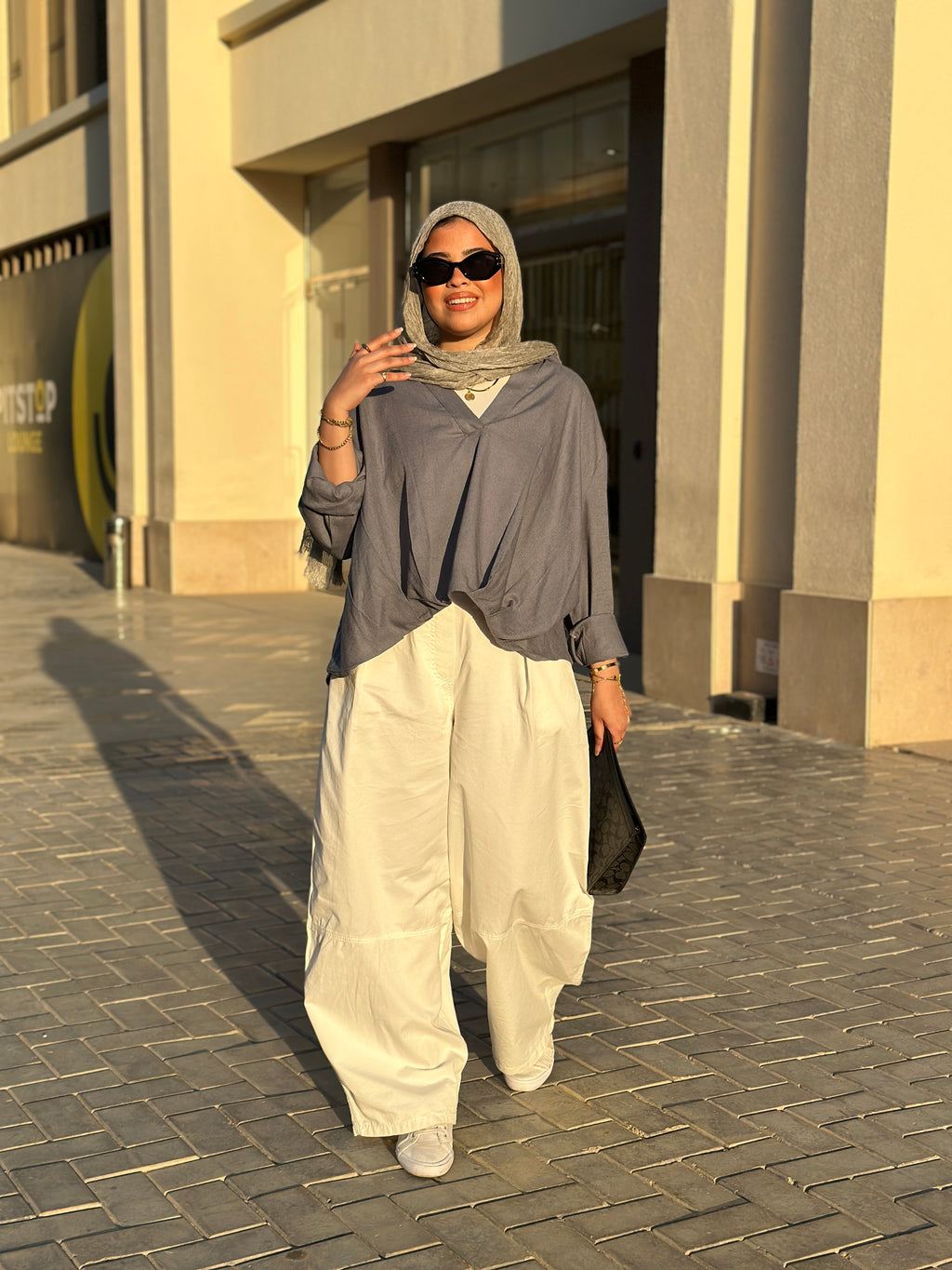 Pleated Blouse