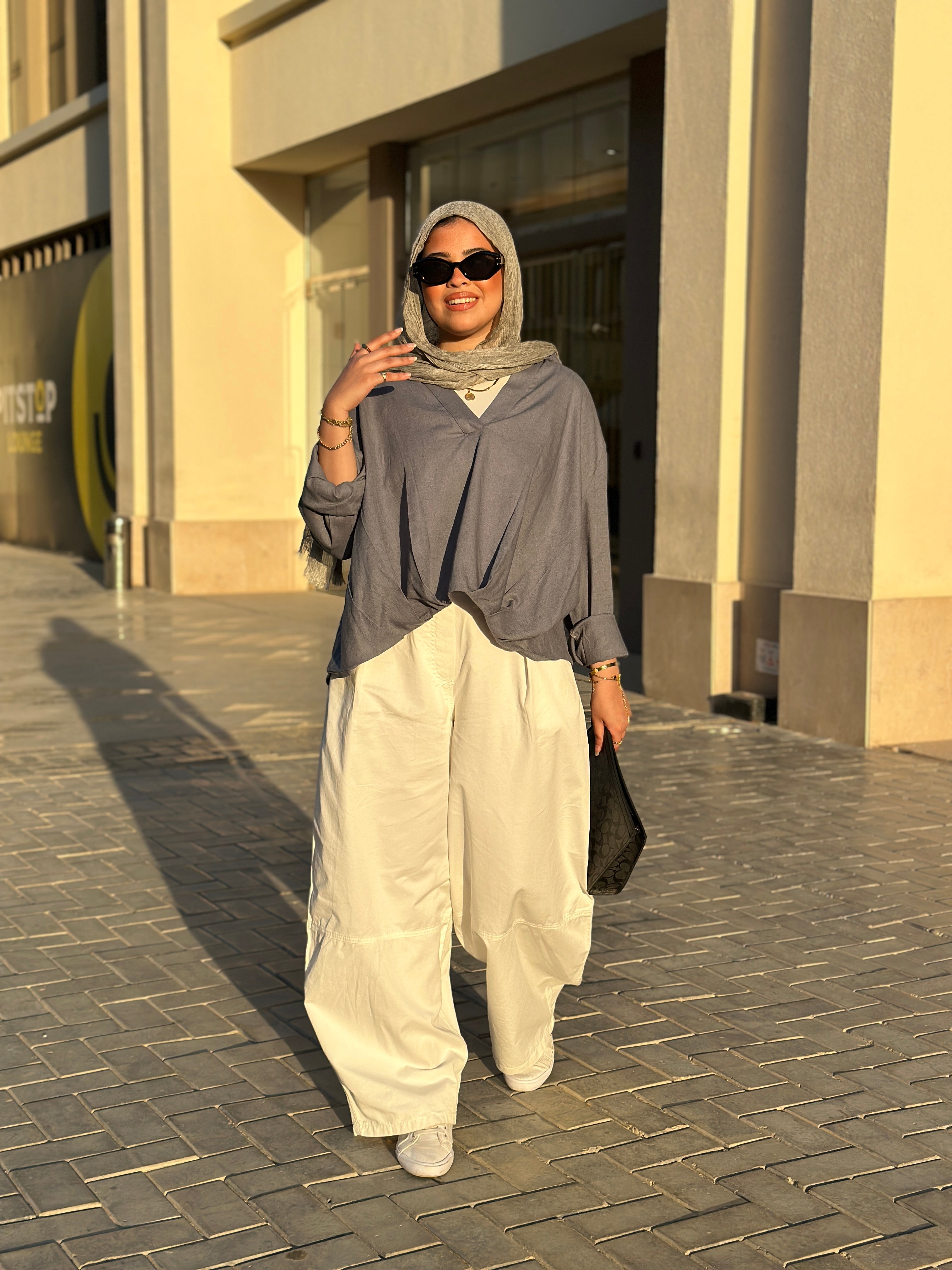 Pleated Blouse
