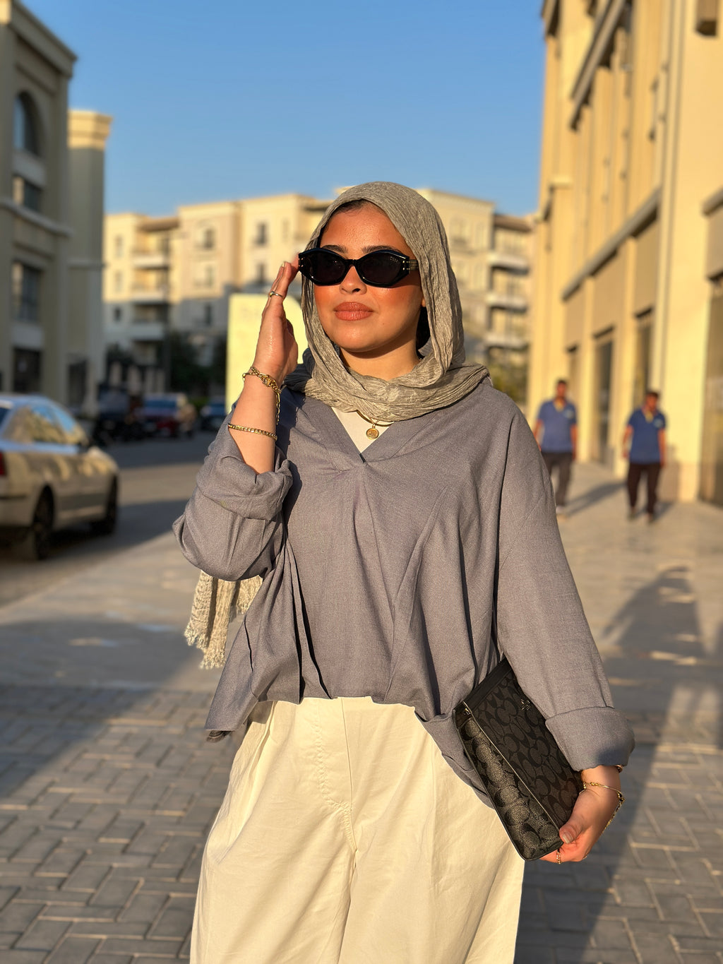 Pleated Blouse