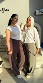 Scarf Tie Pants