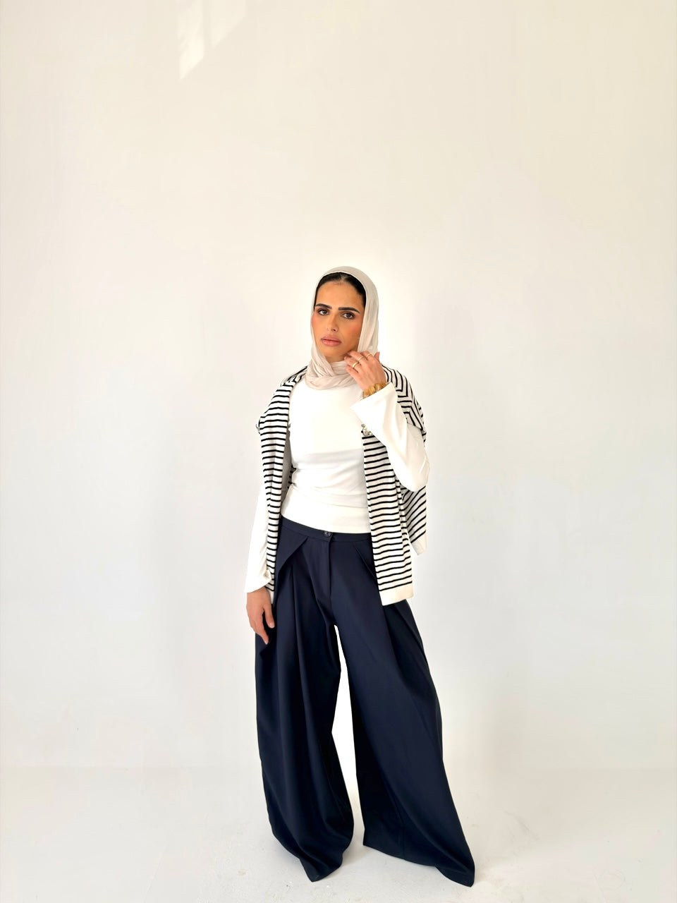 Pleated Pants