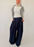 Pleated Pants
