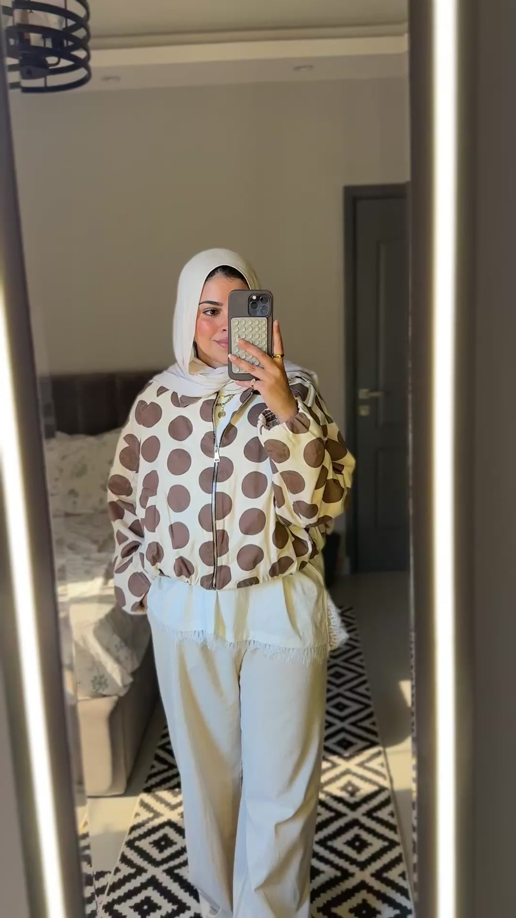 Polka dots jacket